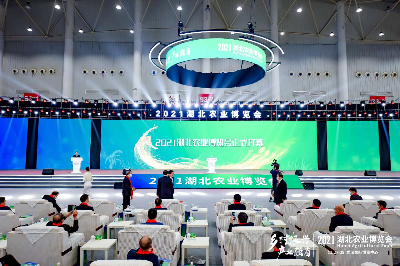 展“三農”風采 商振興大計:2021湖北農業博覽會開幕